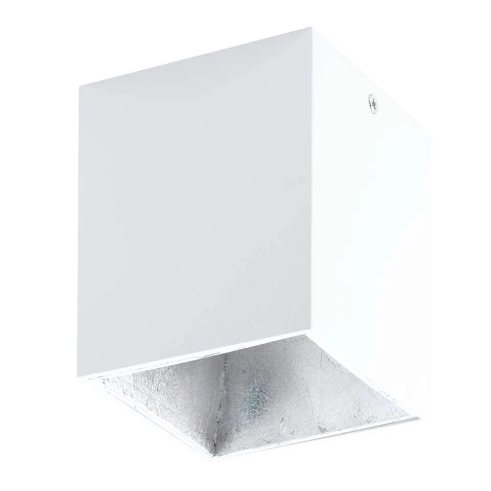EGLO Plafondspot Polasso - Wit/zilver - 10x10 Cm - Afbeelding 2