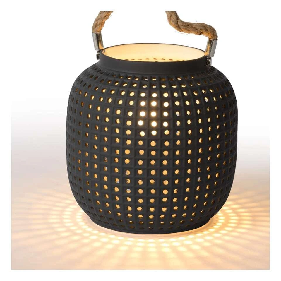 Lucide Tafellamp Safiya - Grijs - Afbeelding 4