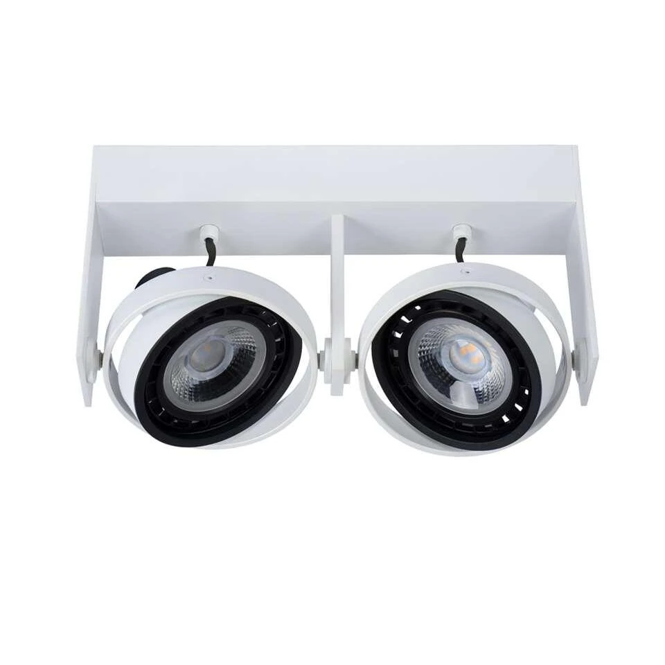 Lucide Plafondspot Griffon 2 Lamp - Wit - Afbeelding 2