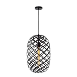 Lucide Hanglamp Wolfram - Zwart - Ø32 Cm
