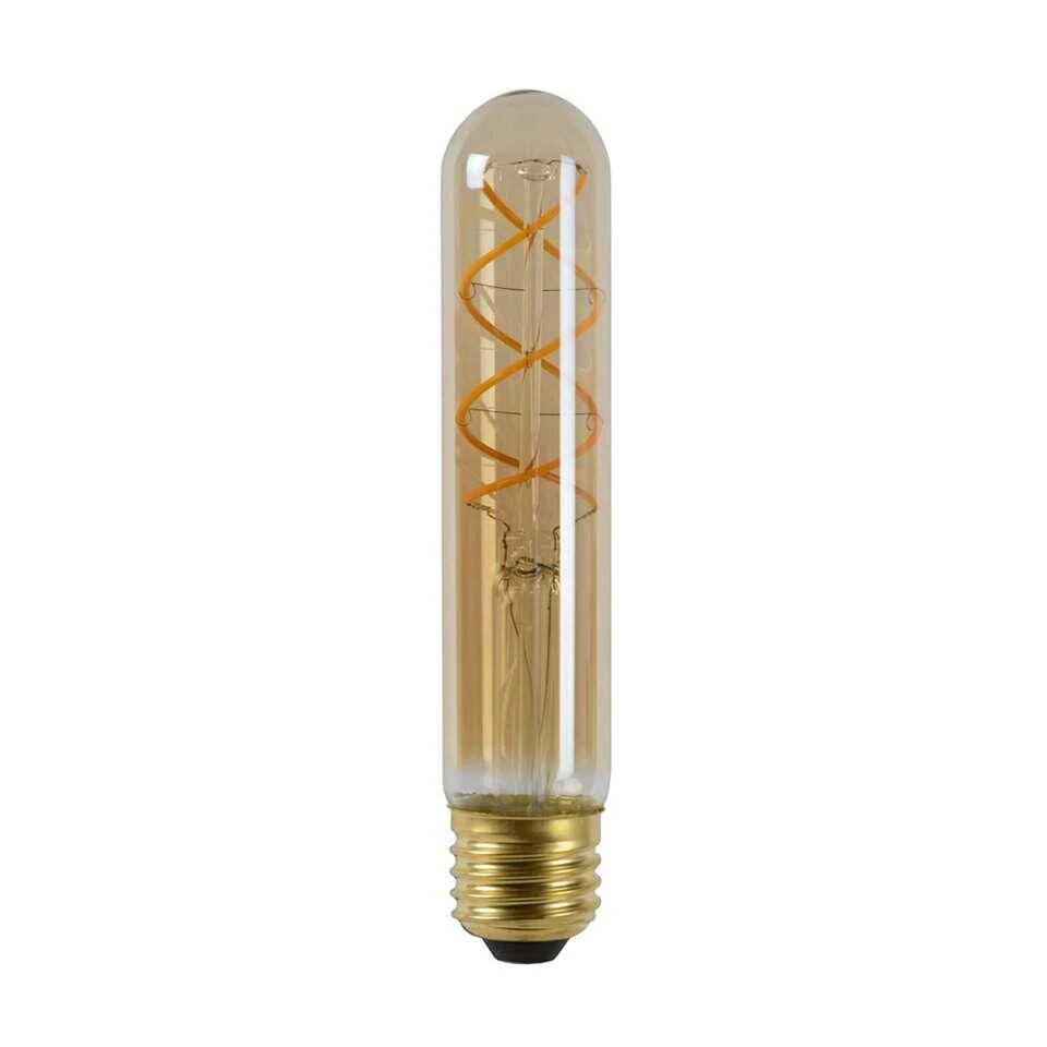 Lucide LED Bulb Filament Lamp E27 - Amber - Ø3 Cm - H14 Cm - Afbeelding 2