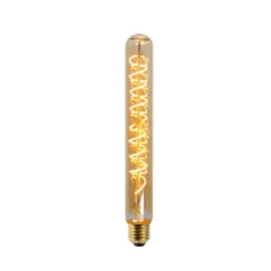 Lucide LED Bulb Filament Lamp E27 - Amber - Ø3,2 Cm - H25 Cm