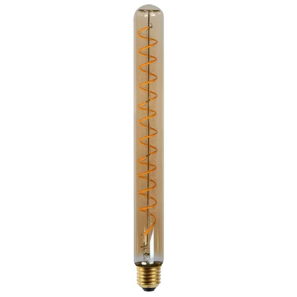 Lucide LED Bulb Filament Lamp E27 - Amber - Ă3,2 Cm - H30 Cm - Afbeelding 4