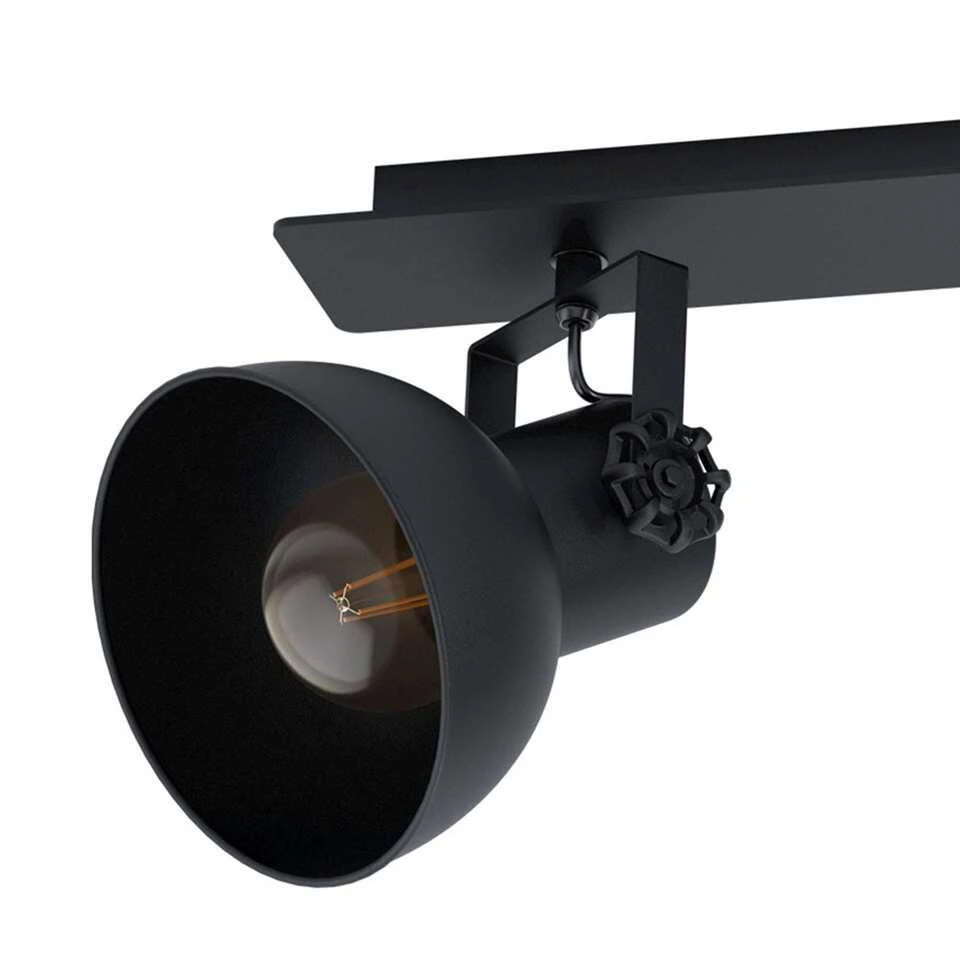 EGLO Plafondlamp Barnstaple 3-lichts - Zwart - Afbeelding 2