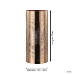 EGLO Tafellamp Tabiago - Zwart/rose Goud