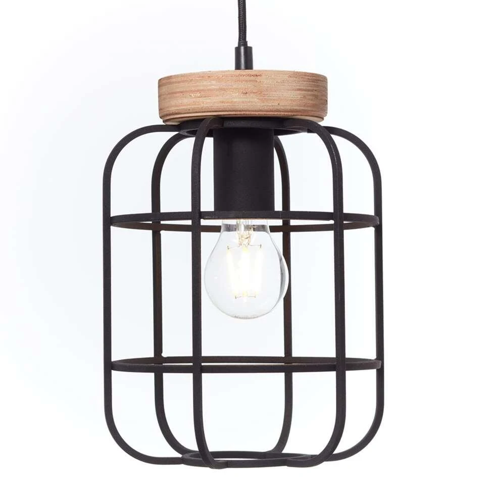 Brilliant Hanglamp Gwen 3-lichts - Zwart - Afbeelding 2