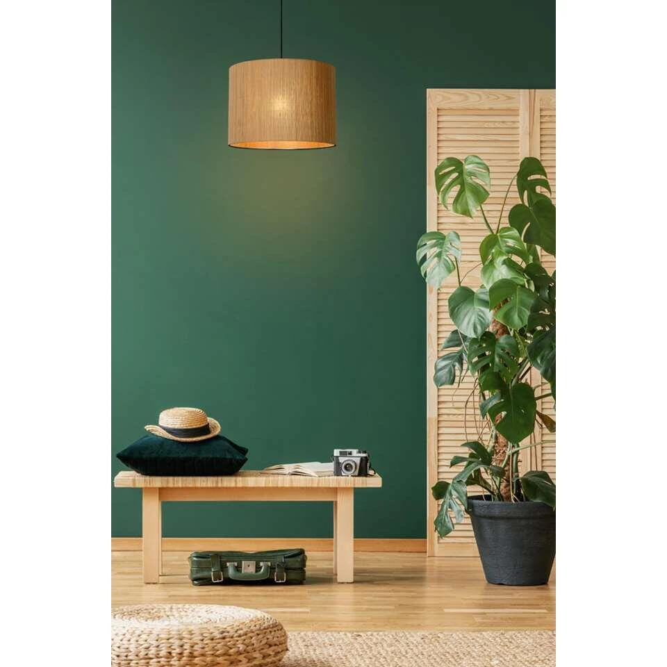 Lucide Hanglamp Magius - Licht Hout - Afbeelding 2