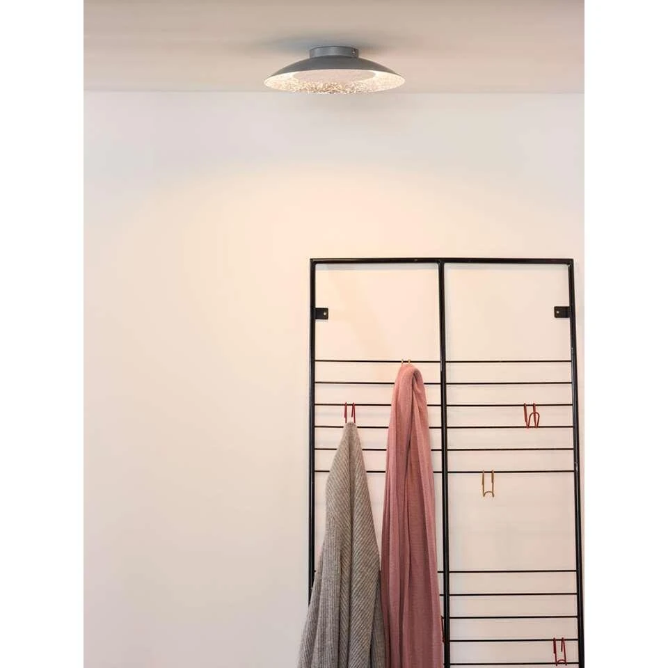 LUCIDE PLAFONDLAMP FOSKAL Ø34,5CM ZILVER - Afbeelding 3