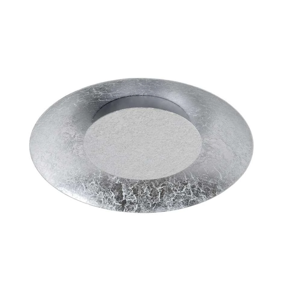 LUCIDE PLAFONDLAMP FOSKAL Ø34,5CM ZILVER