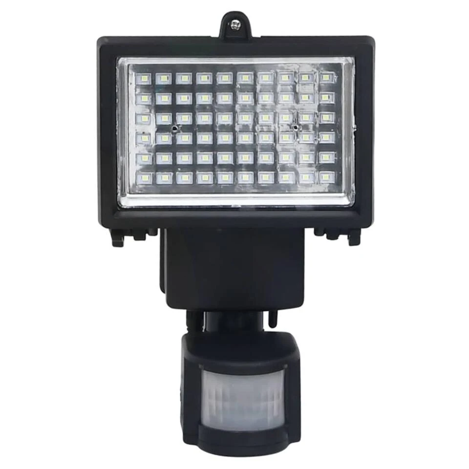VidaXL Solarspotlight Met Sensor LED Zwart - Afbeelding 4