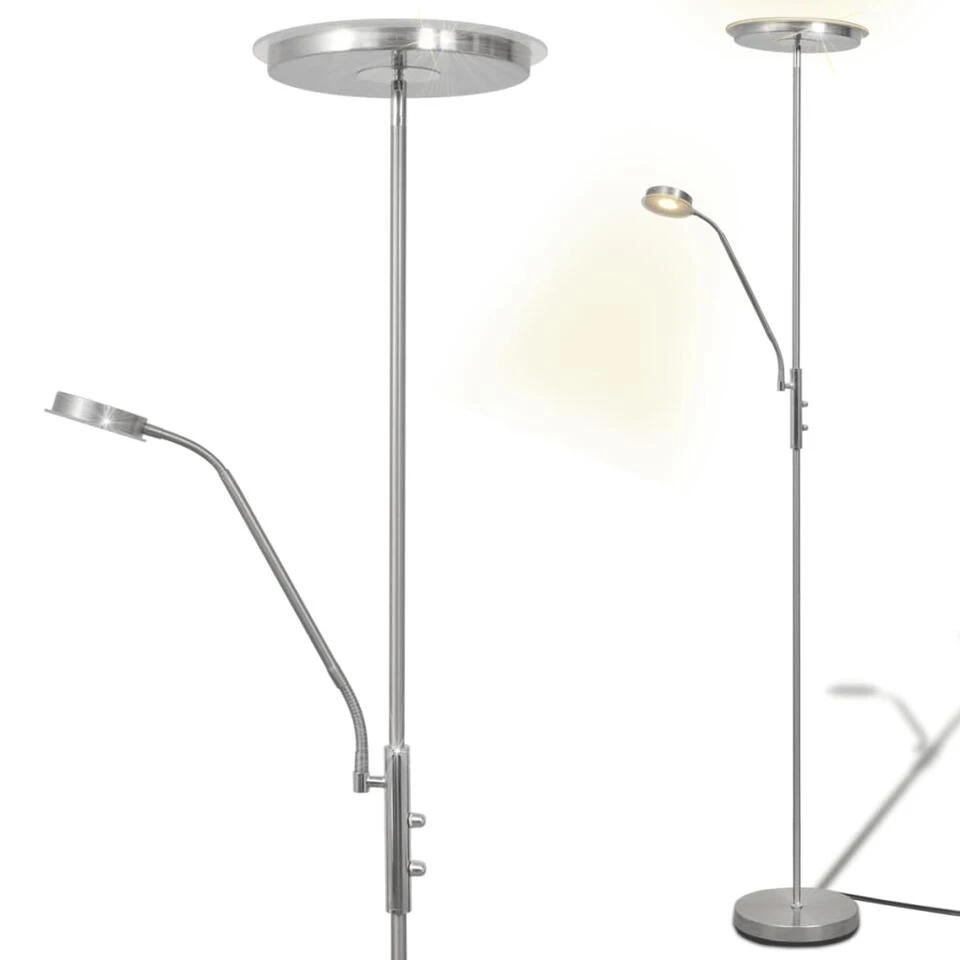 VidaXL Led-vloerlampen Dimbaar 23 W - Afbeelding 3