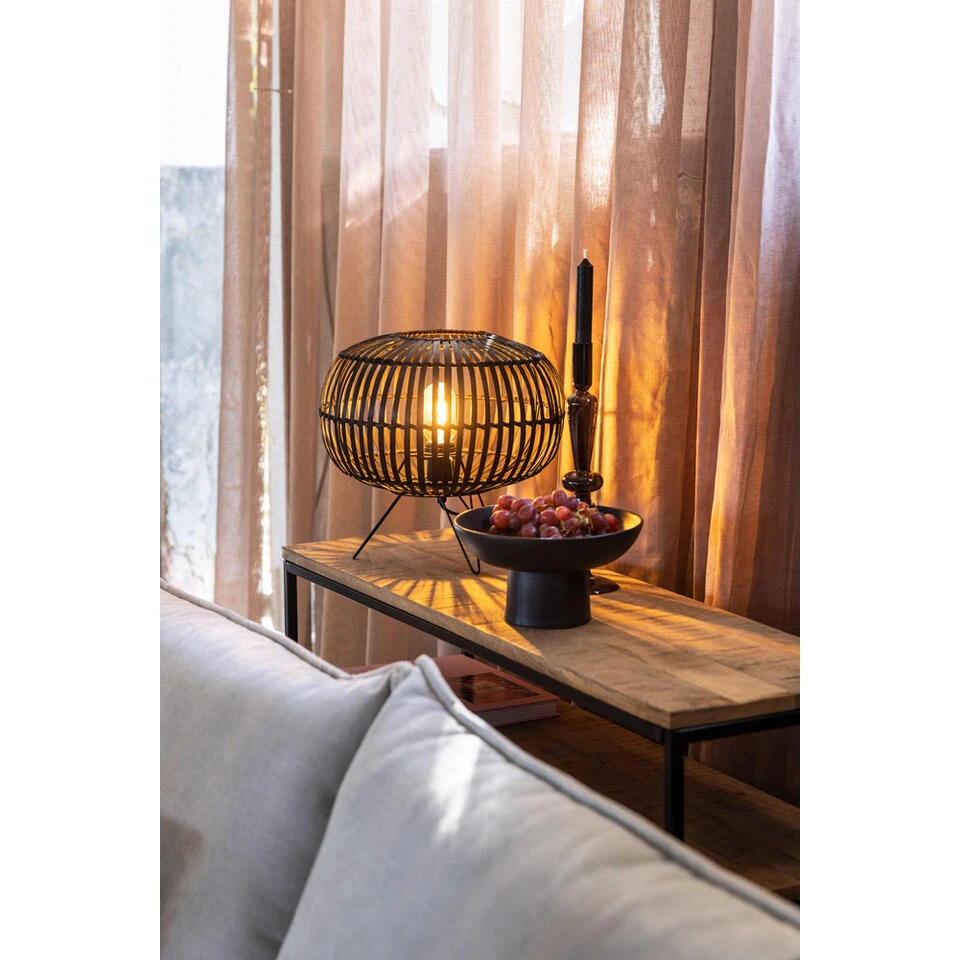 Tafellamp Split - Zwart - 31xØ33 Cm - Afbeelding 4